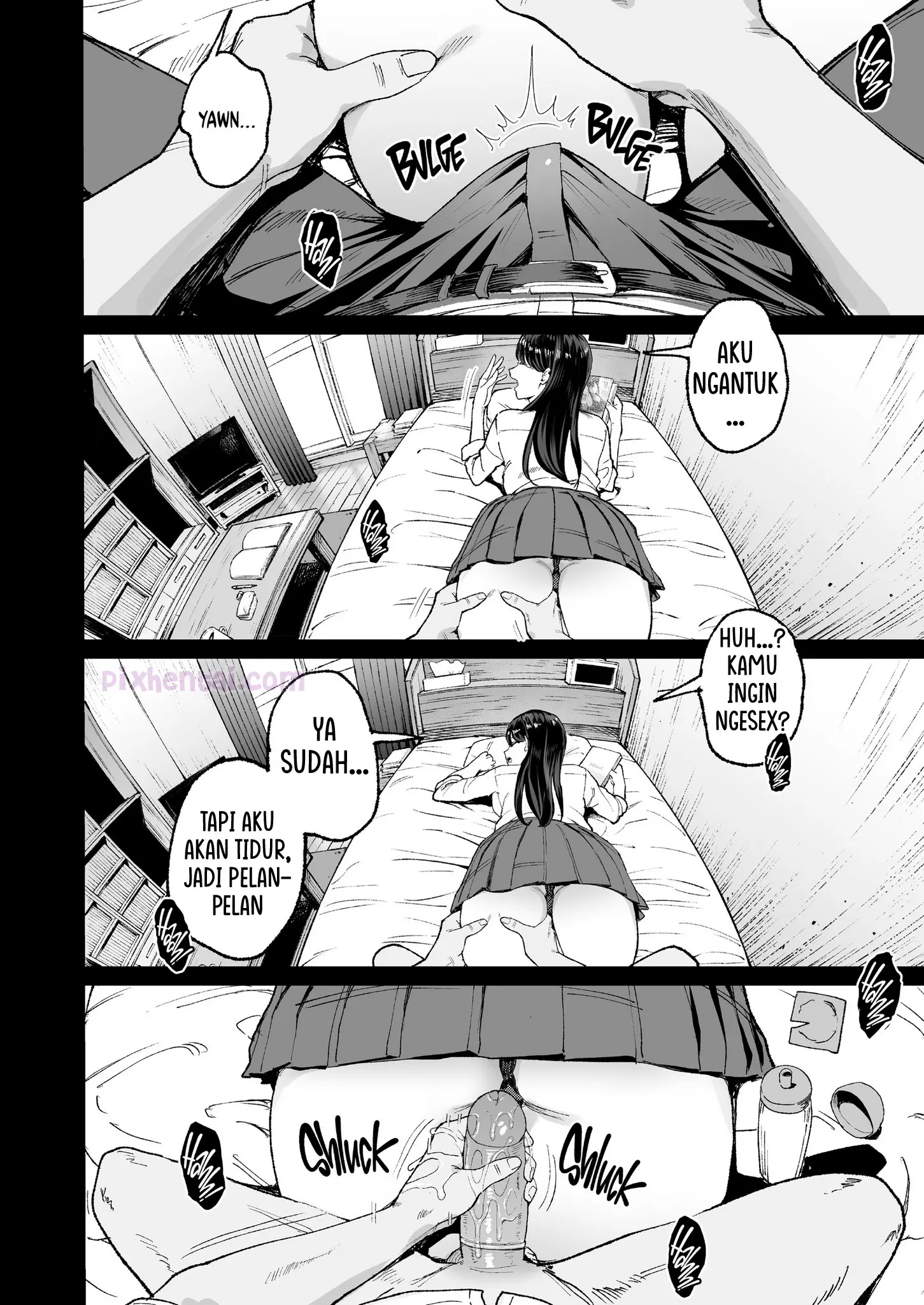Komik hentai xxx manga sex bokep The Gyaru I Hang Out with Lets Me Use Her Pussy 4.5 page 42